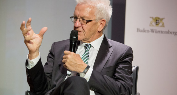 Ministerpräsident Winfried Kretschmann