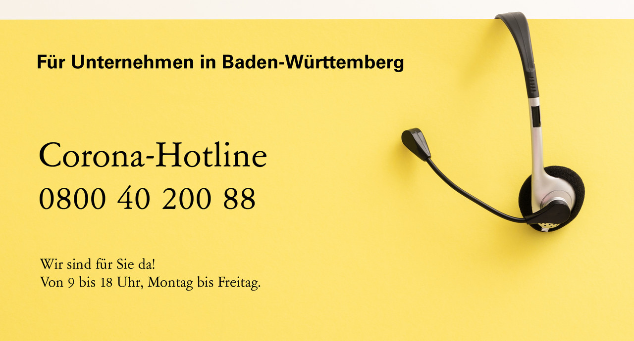 Corona-Hotline für Unternehmen geschaltet ...