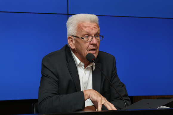 Ministerpräsident Winfried Kretschmann