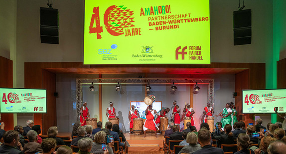 AMAHORO! trifft Faire Woche –  40 Jahre Partnerschaft zwischen Baden-Württemberg und Burundi