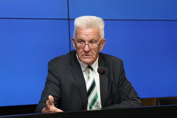 Ministerpräsident Winfried Kretschmann