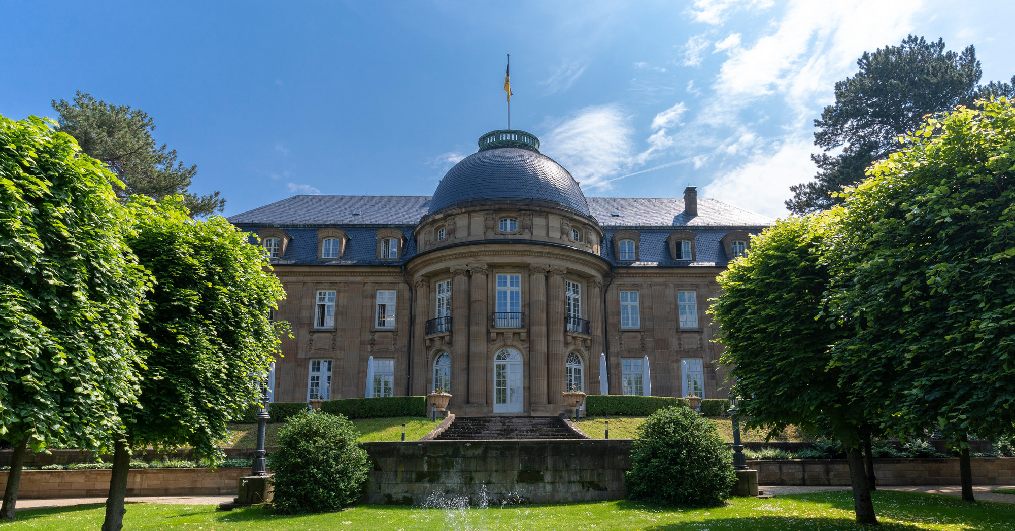 Villa Reitzenstein und Park