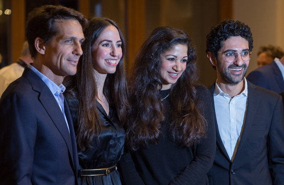 Filmpremiere SWR-Kino in der Landesvertretung (L-R) Crispin Glover - Schauspieler, Lea Krichely - Schauspielerin, Ankita Makwana - Schauspielerin, Reza Brojerdi - Schauspieler