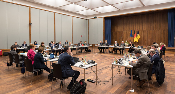 Auswärtige Kabinettssitzung in der Landesvertretung in Brüssel