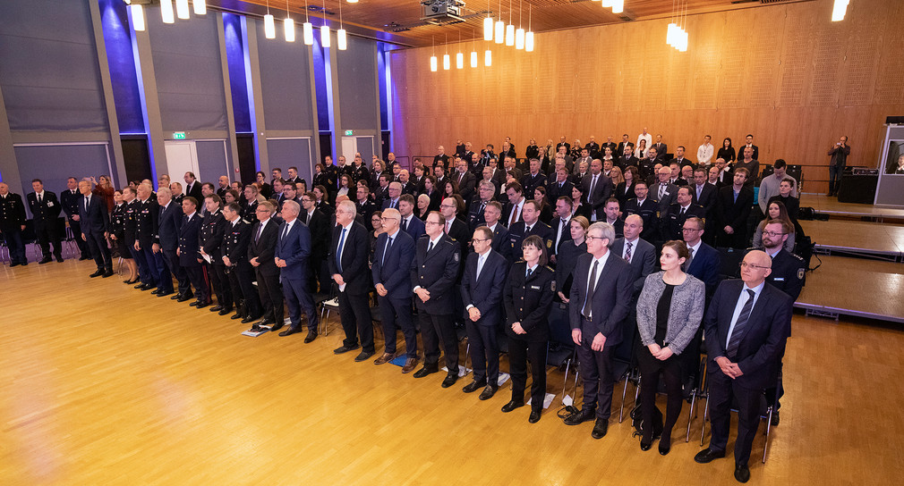 Feierlichkeiten zum 20-jährigen Bestehen des Gemeinsamen Zentrum der deutsch-französischen Polizei- und Zollzusammenarbeit in Kehl am Rhein (Quelle: KD Busch)