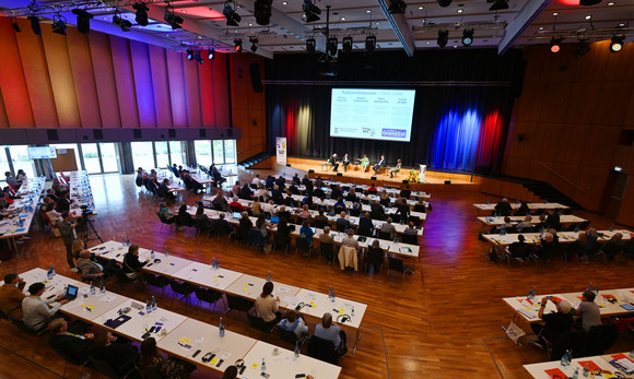 Der Veranstaltungssaal in Böblingen