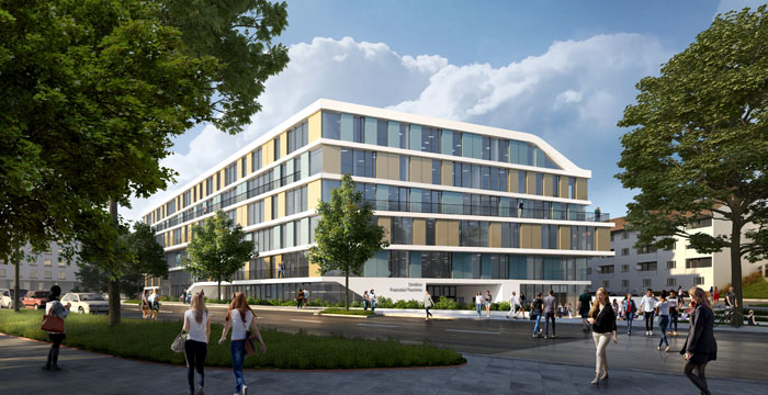 Neubau der technischen Fakultät an der DHBW Stuttgart