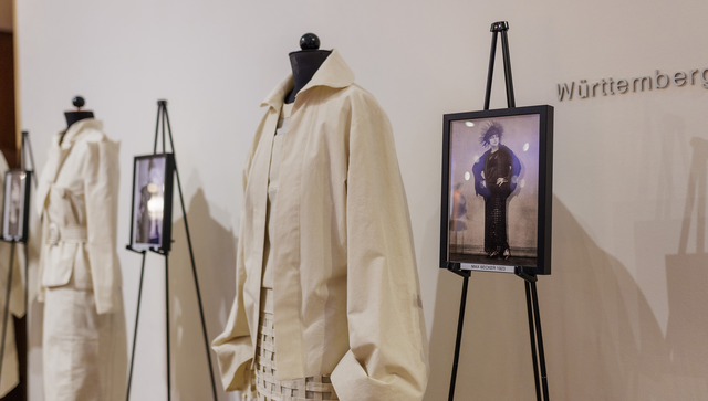 Haute Couture aus dem Tiergartenviertel: Die vergessene Modegeschichte Berlins in der Landesvertretung Baden-W&uuml;rttemberg in Berlin, 10.12.2025.