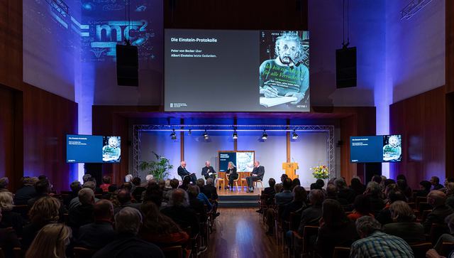 Wissenschaft braucht Freiheit &ndash; Die Einstein-Protokolle in der Landesvertretung Baden-W&uuml;rttemberg